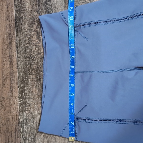 LULULEMON Sculpt It Tight 'Greyvy' (Purple-ish?) Semi-Sheer Panels Hi-Rise Sz 8 - Picture 10 of 12